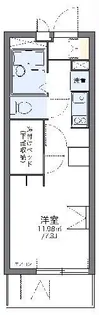 レオパレス田戸II【1階】の間取り