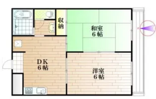 グランドステータスティエラ【4階】の間取り