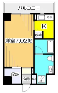 東京都小金井市本町2【マンション】の間取り