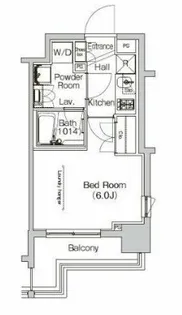 東京都江東区深川1【マンション】の間取り