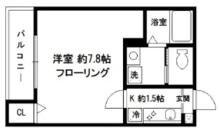 アミル中十条【2階】の間取り