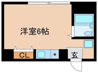 ロータスK1【1階】の間取り