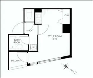 クレセント上池袋【2階】の間取り
