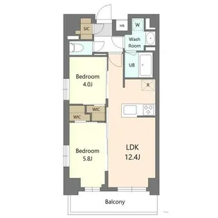 SーRESIDENCE東浦和aguaの間取り