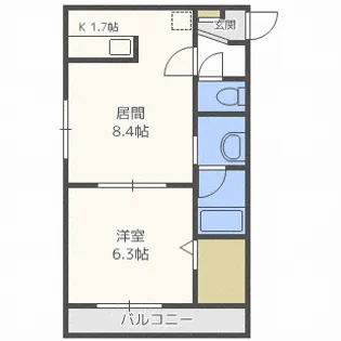 Elysee187【3階】の間取り