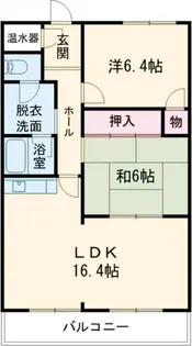 MKタウン江場A【6階】の間取り