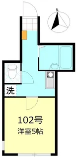 レジデンツ赤羽【1階】の間取り