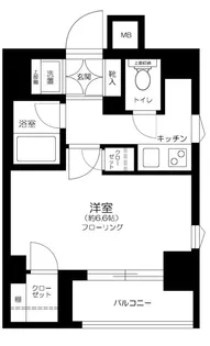 EXIM NISHISUGAMO【6階】の間取り