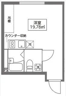 COCOSPACE多摩川【4階】の間取り