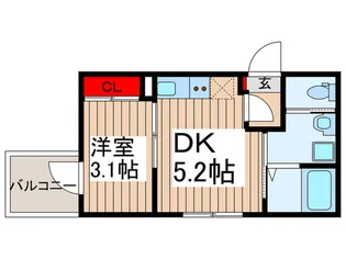 仮)下落合6丁目新築計画【3階】の間取り