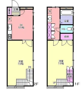葛城ハイリビング壱番館の間取り