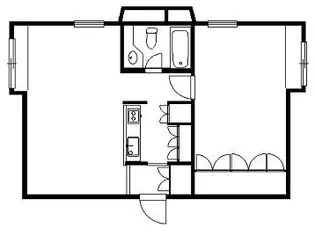 ベルハウス【1階】の間取り