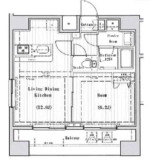 レオーネ南千住【13階】の間取り