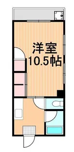 山田ハイツ【3階】の間取り