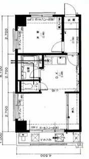トーア西早稲田【5階】の間取り