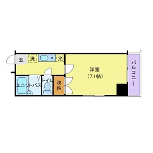 サンビューティ春日町【7階】の間取り
