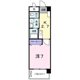 エレガンテ みよし【2階】の間取り