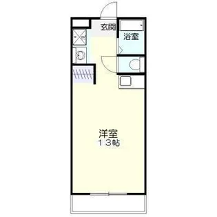 サンケイマンション第10ビル【4階】の間取り