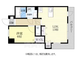 西村ハイツ【1階】の間取り