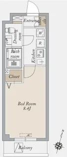 アーバンパーク王子【2階】の間取り
