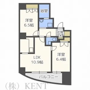 Aden宮の森【7階】の間取り