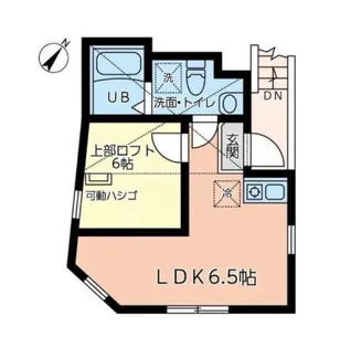 ユナイト日ノ出メイプルストリート【2階】の間取り