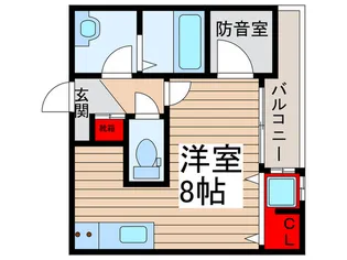 SKリデンテIV【2階】の間取り
