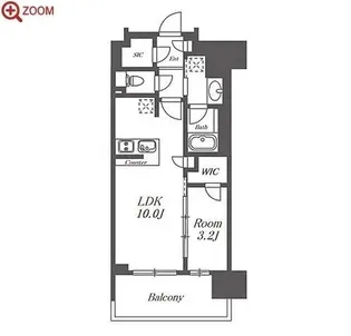リニアゲートタワー名古屋【3階】の間取り