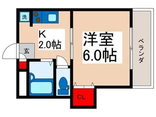 ヴェルデ・カーサII【1階】の間取り