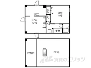 エンゼルプラザ【4階】の間取り