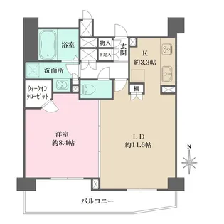 フローラルガーデン【2階】の間取り