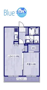 カーサフェリーチェ【2階】の間取り