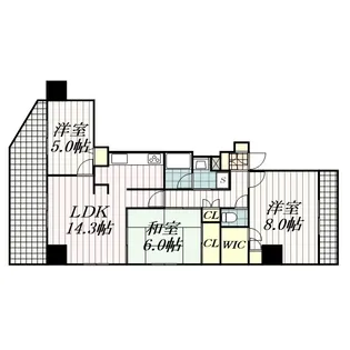 リーベスト西千葉【2階】の間取り