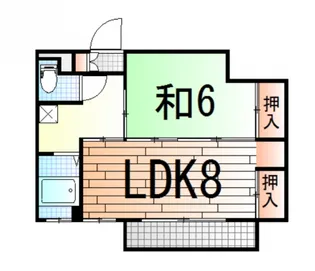 ラ・ベール【3階】の間取り