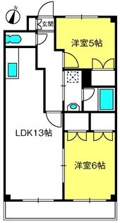 オーネスト【4階】の間取り