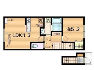 COTAN(コタン)【2階】の間取り