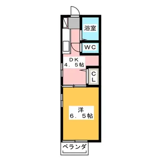 えむ・ふらっと【1階】の間取り