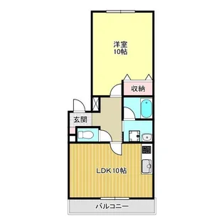 ヴィブレつばさIII【1階】の間取り