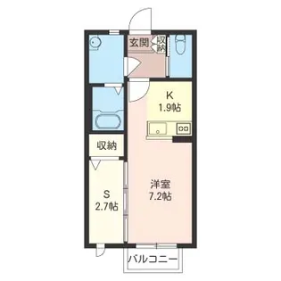 シャインミヤマエ F【2階】の間取り