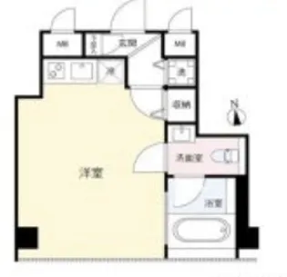 FLEG西麻布vierge【1階】の間取り