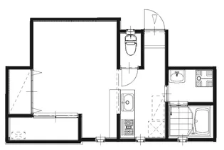 カーム名切【3階】の間取り