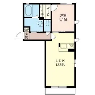 べルエキップ【1階】の間取り