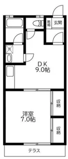 ポテンシャルII【2階】の間取り