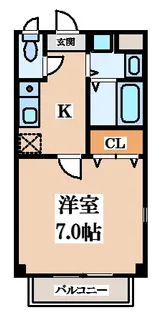 マインチマー【2階】の間取り