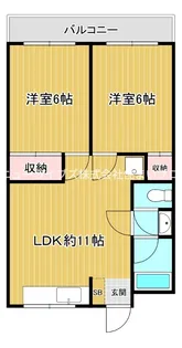 グランクレスト【2階】の間取り