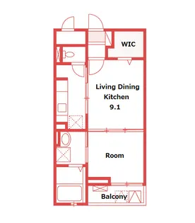 サマーハイツ【2階】の間取り