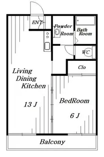 SKハイム希陽【4階】の間取り
