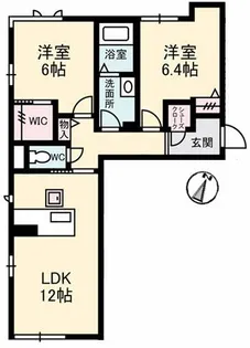 SAISON西原【1階】の間取り