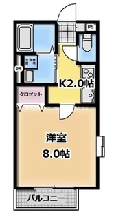 ブルーメンプラッツ【1階】の間取り