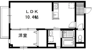 ストークフレア【1階】の間取り